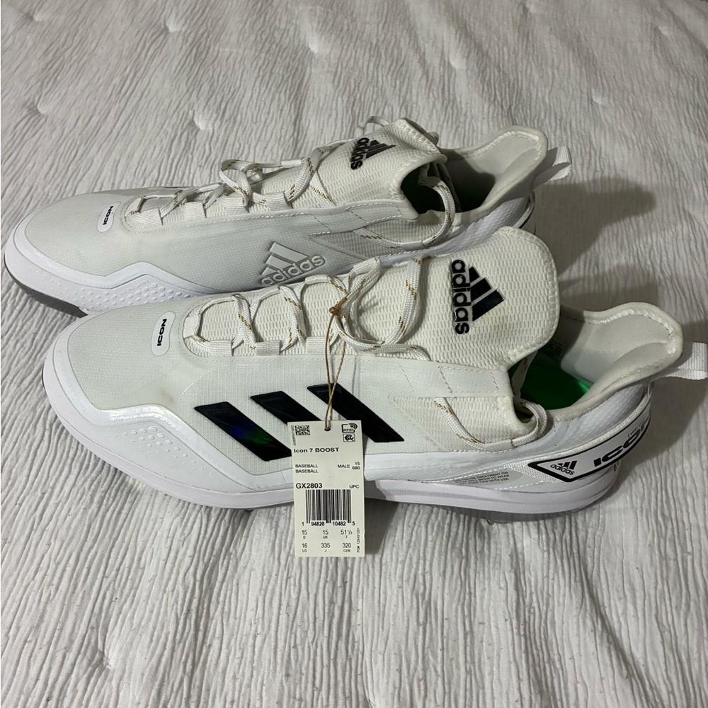 Adidas Icon 7 BOOST MEN Size 16 Brand New W/ Tags Baseball Cleats